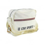 Le Coq Sportif Lineare Reporter Chaux Blanc - Sacs Besaces Homme Rabais